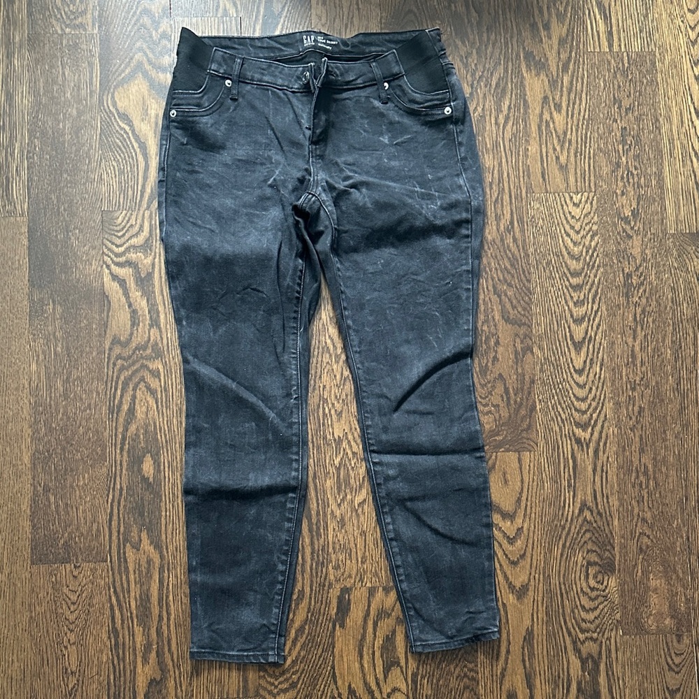 GAP Maternity Women's Dark Gray Jeggings